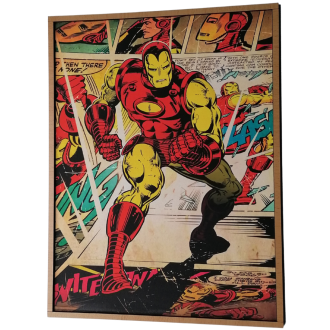 Obraz na plátně v rámu - Iron man