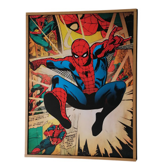 Obraz na plátně v rámu - Spiderman