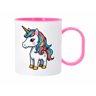 Plastový hrníček Jednorožec