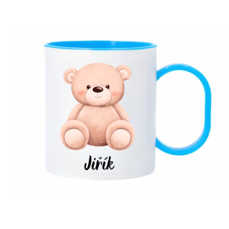 Plastový hrníček Medvídek