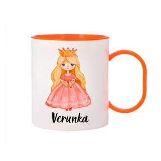 Plastový hrníček Princezna