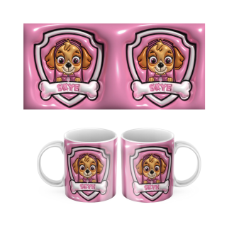 Plastový hrníček Tlapková patrola Sky