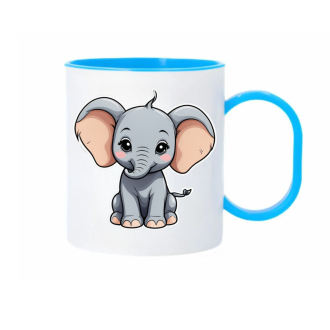 Plastový hrníček Sloník