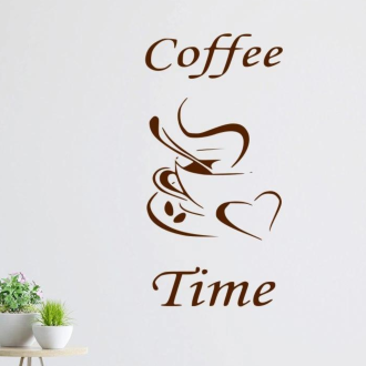 Samolepka Coffe time
