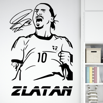 Samolepka Fotbalista Zlatan Ibrahimovič