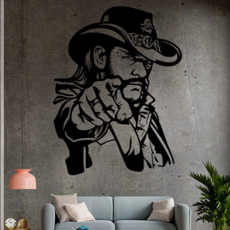 Samolepka Lemmy Kilmister