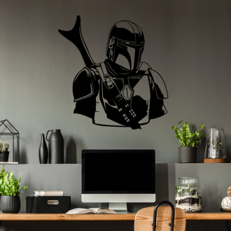 Samolepka Mandalorian Star Wars