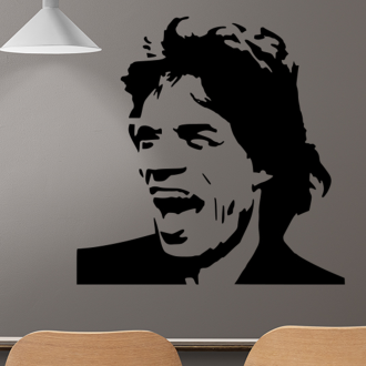 Samolepka Mick Jagger