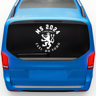 Samolepka MS v hokeji