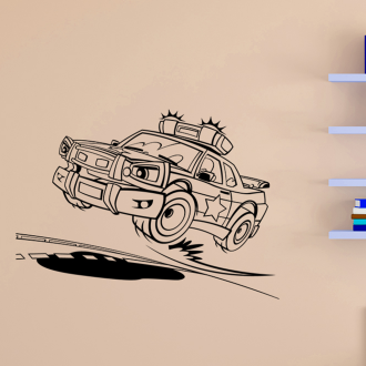 Samolepka Autičko dětské policejní