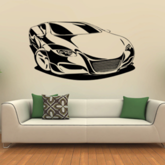 Samolepka Auto budoucnosti 1