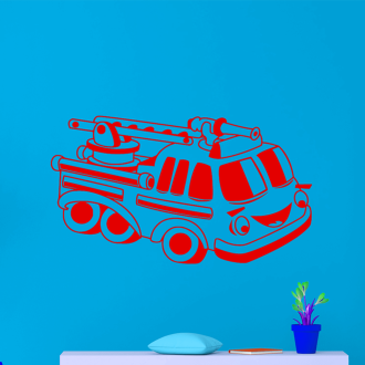 Samolepka Hasičské autičko