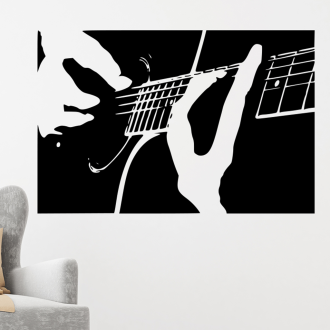 Samolepka Kytarista