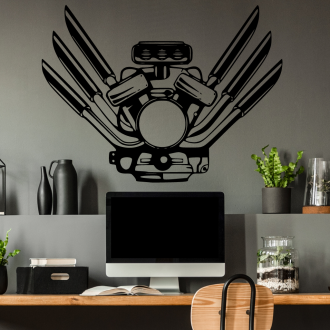 Samolepka Milovníci motoru