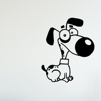 Samolepka Pejsek s velkým nosem