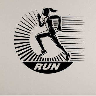 Samolepka Run