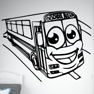 Samolepka School bus