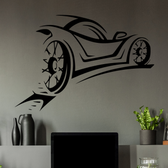 Samolepka Sportovní auto