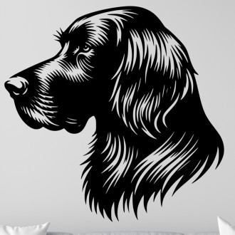 Samolepka Pes Německý ohař