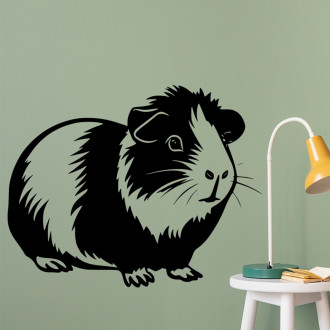 Samolepka Roztomilé morčátko