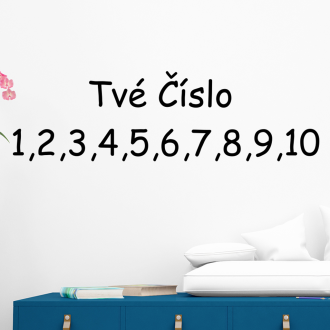 Samolepka s vlastním číslem (Comics)