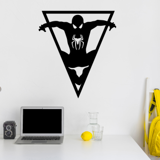 Samolepka Spiderman trojúhelník
