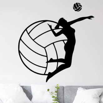 Samolepka Volejbalistka